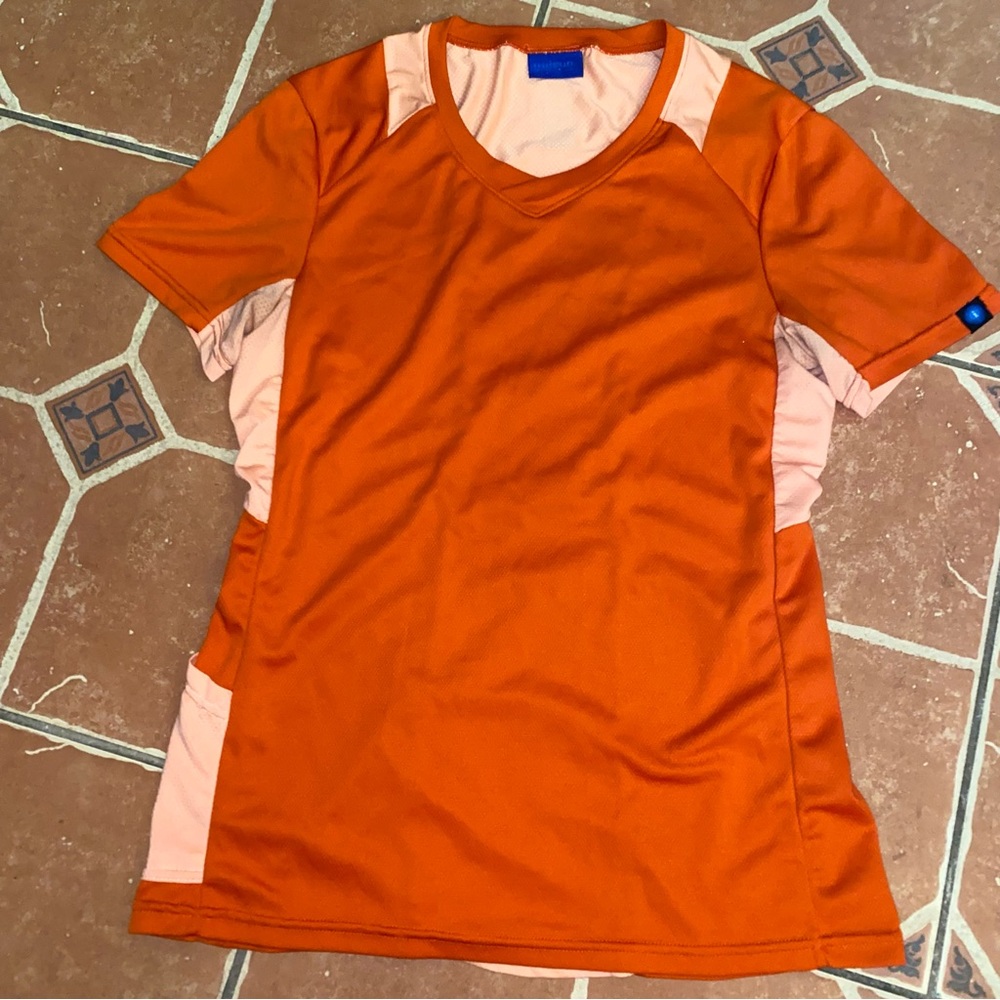 Irideon Orange Mesh T-Shirt